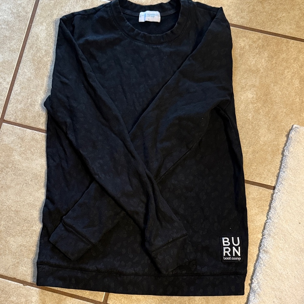 Burn Boot Camp Women's Black Sweatshirt